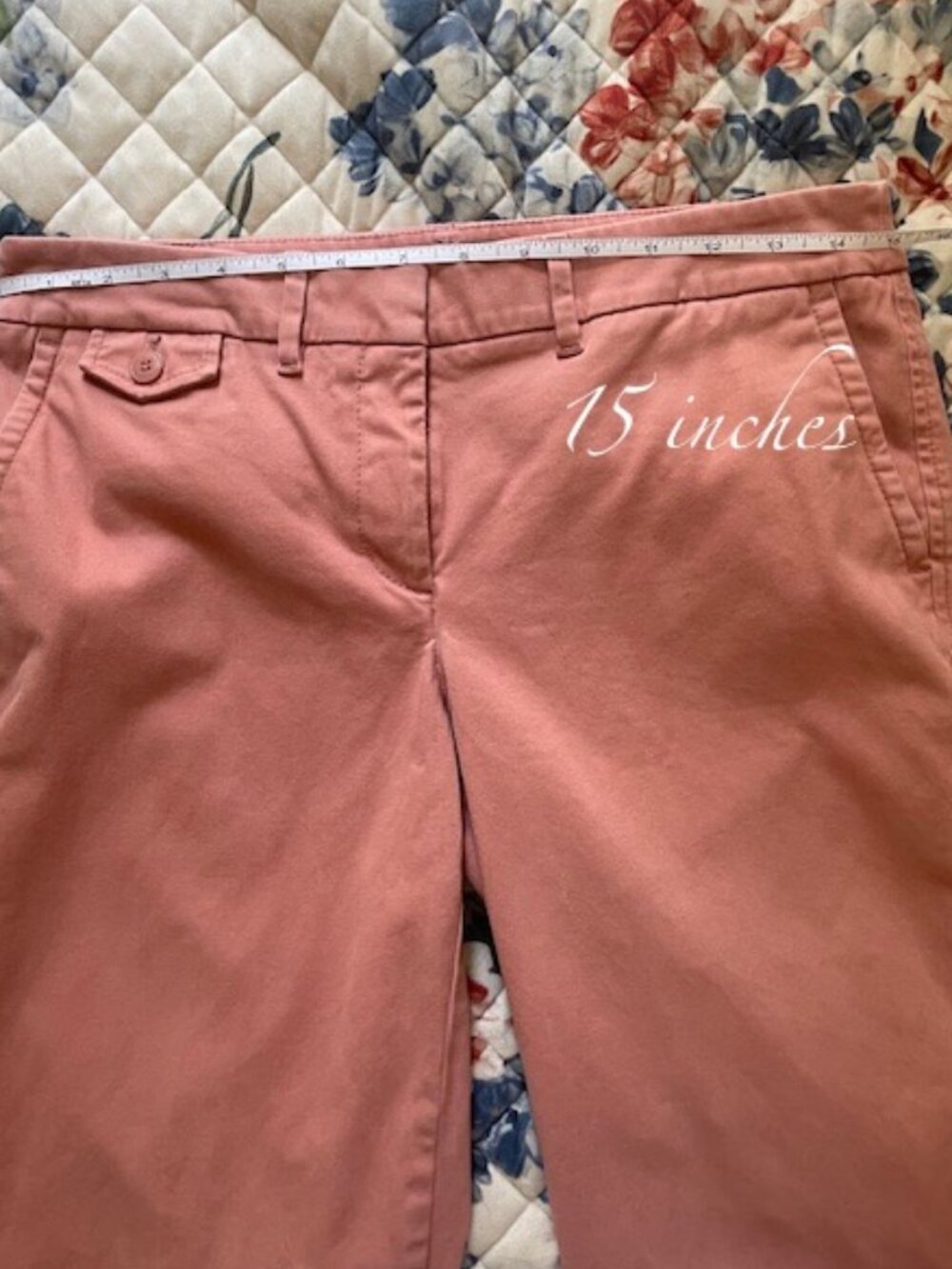 Talbots Rose Cotton Blend Jeans (cuff or uncuff) size 2P - Picture 6 of 7